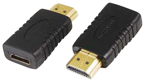 Adatt. da spina hdmi a presa mini hdmi HDG-8314 -- HDMI MALE-MINI HDMI FEMALE