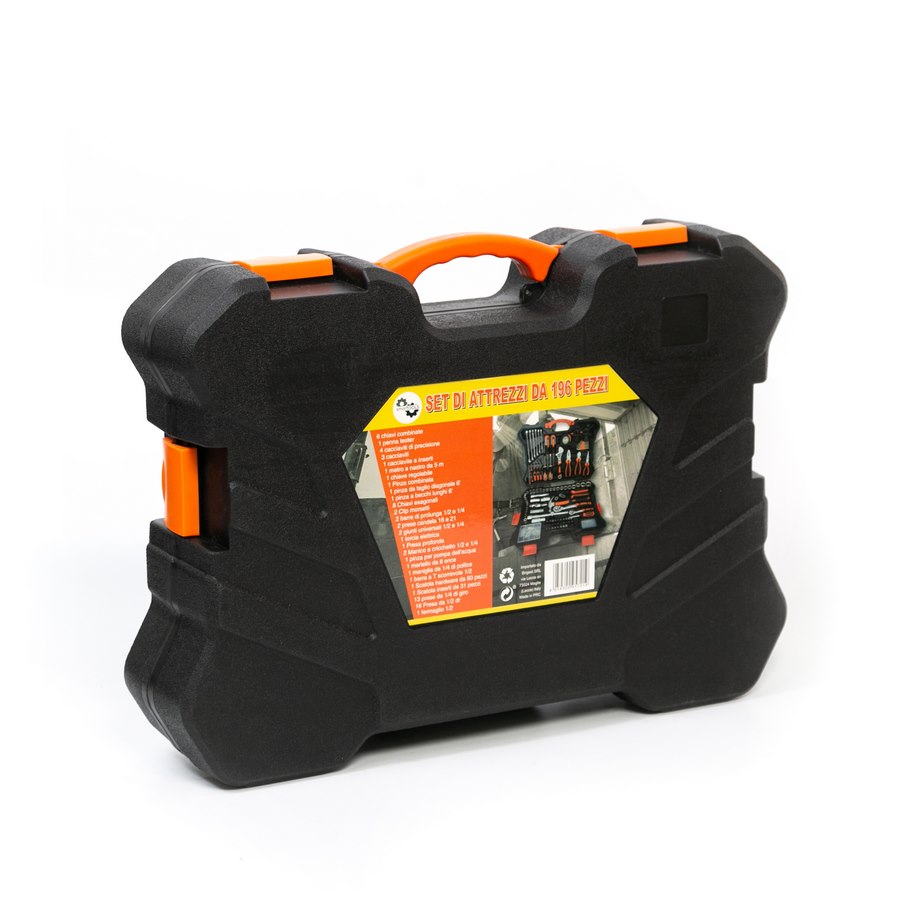 Valigetta porta attrezzi 196pz