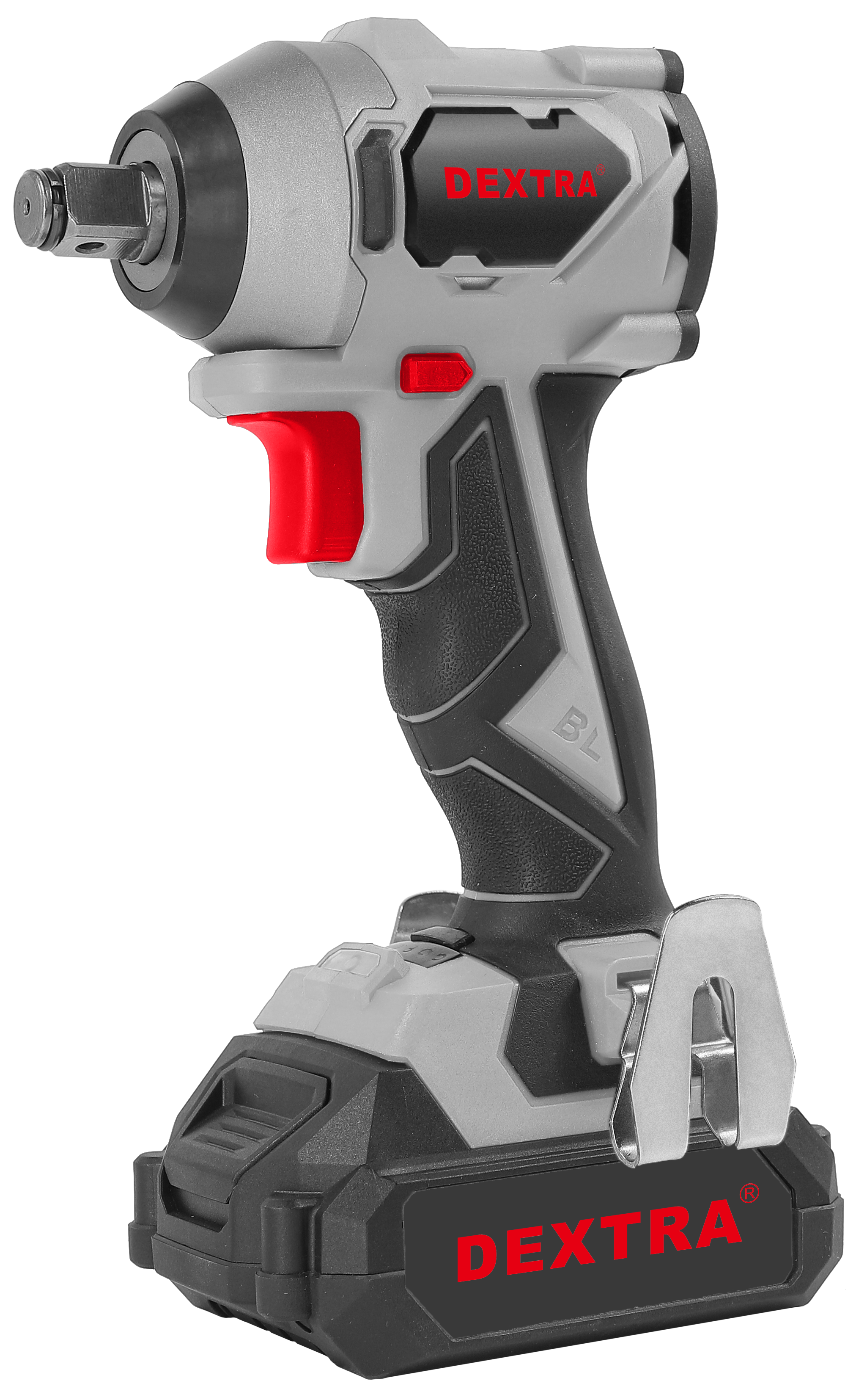 Avvitatore a impulsi brushless 20V 230 N·m con attacco 1/2” e regolazione digitale a 3 livelli DEXTRA