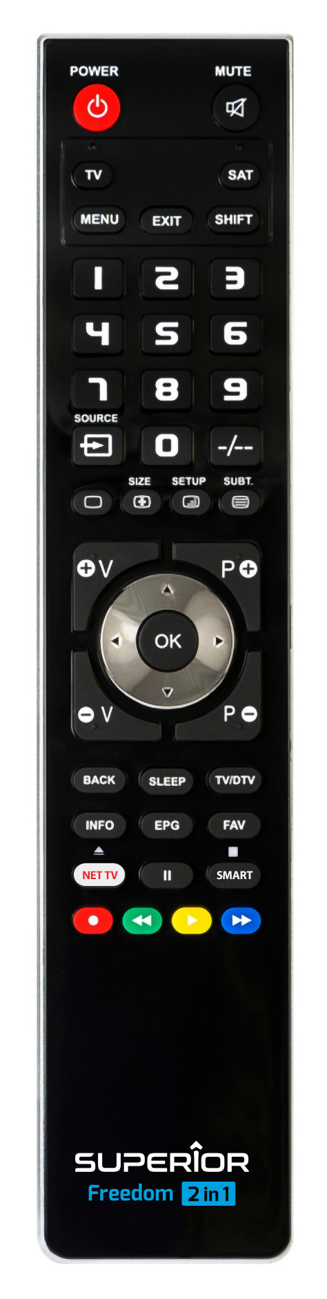 Telecomando programmabile via micro usb a 2 banchi di memoria FREEDOM 2:1