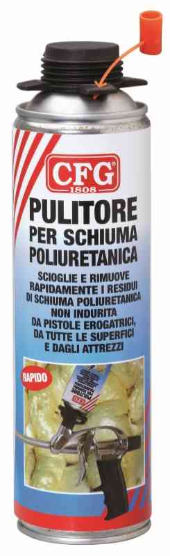 Gun Cleaner for Polyurethane Foam P00728, 500 mL Aerosol P00728 CFG
