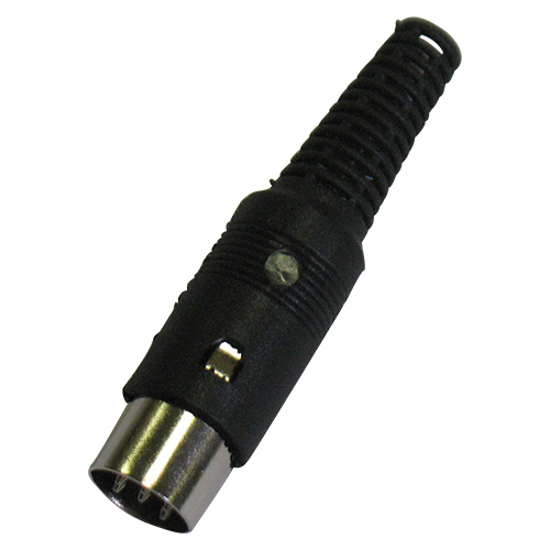 SP/6 Plug din flying shielded 6 poles