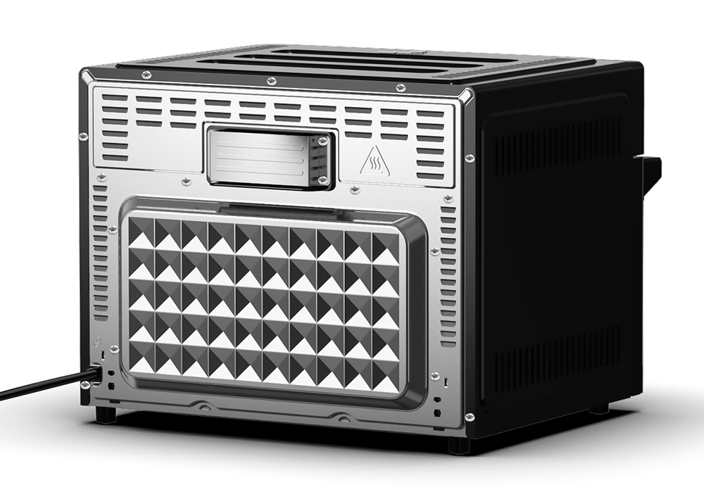 Friggitrice ad aria e forno BENEDETTA 30L nera