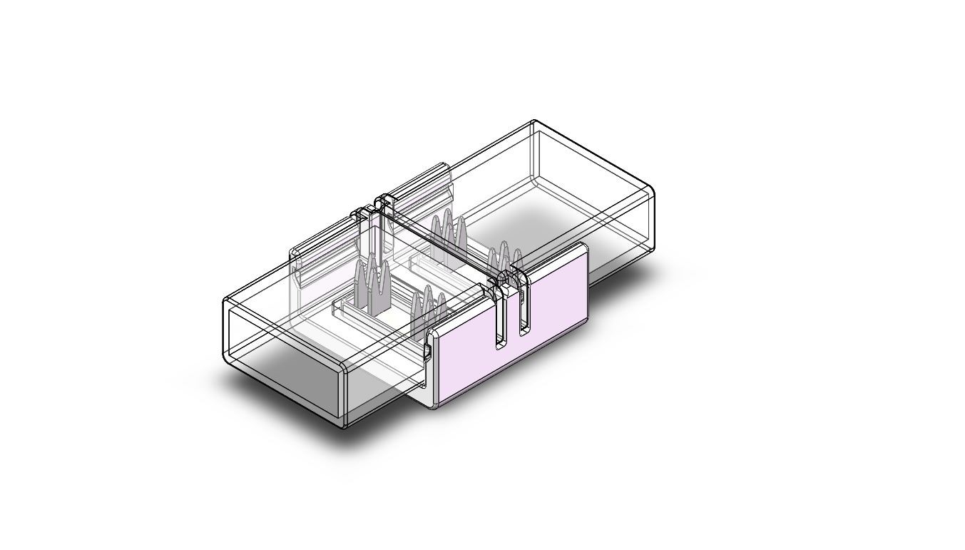 Connettore waterproof strip - strip 10mm RGB 3 o 4 pin IP65