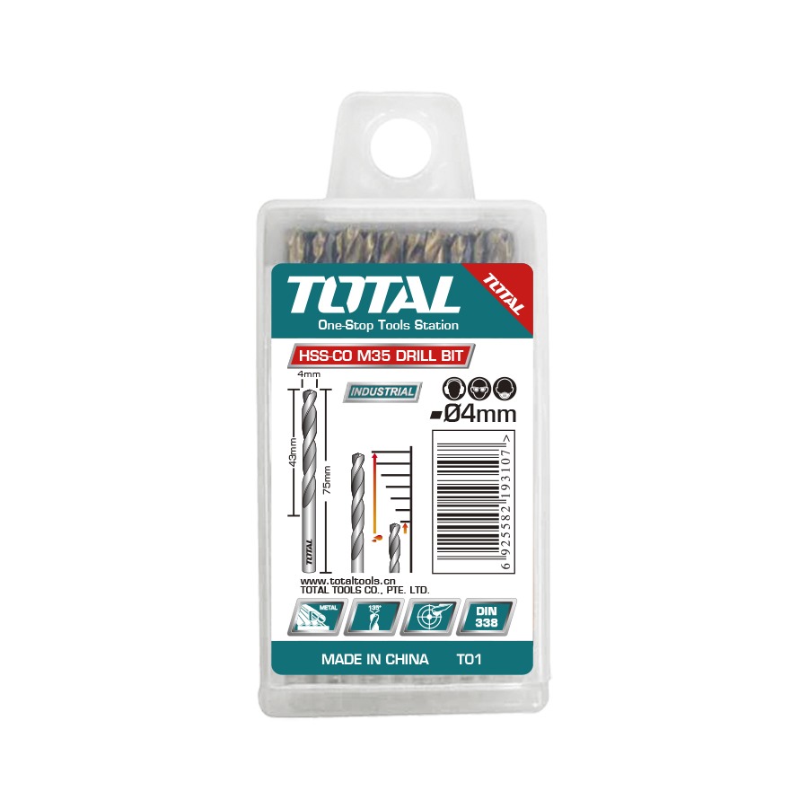 3mm HSS Drill Bits for Metal TAC110301