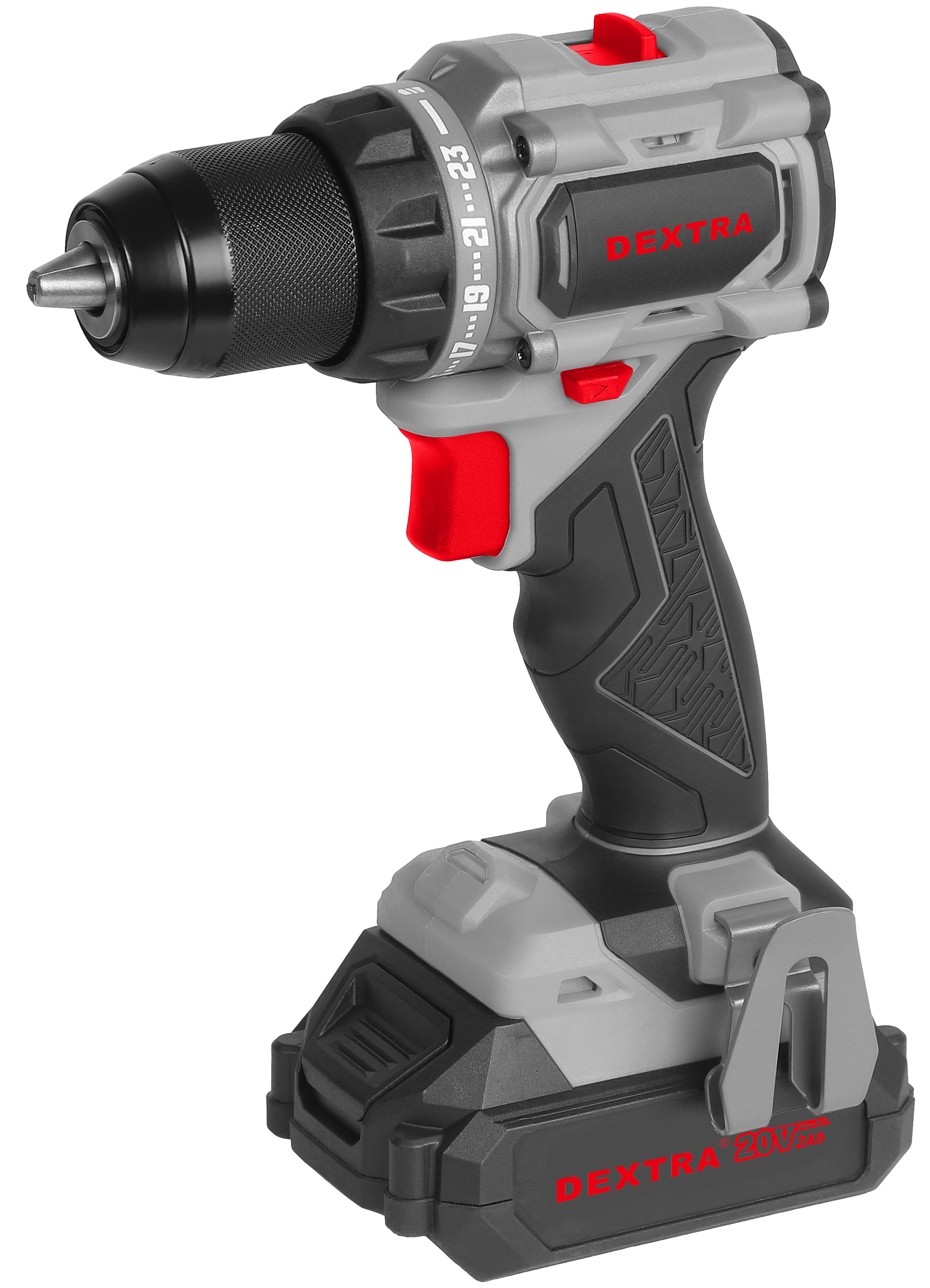 20V brushless impact drill/driver, 60 N·m, with 13 mm chuck – DEXTRA
