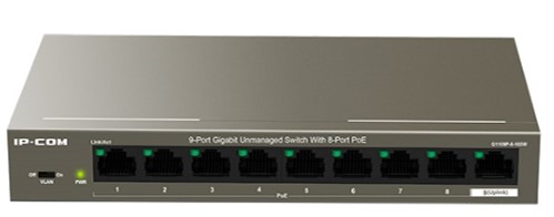 G1109P-8-102W - Switch PoE 9 port, 8 PoE