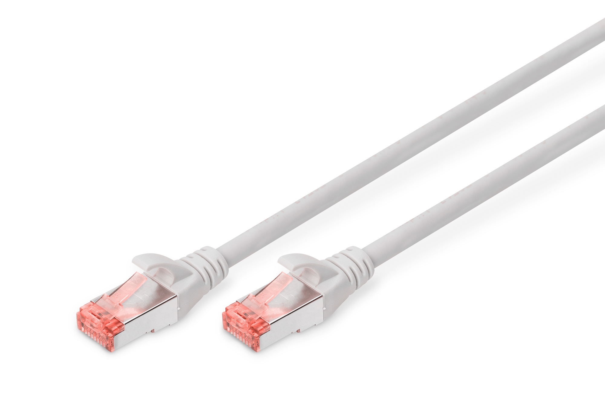 Digitus DK-1644-250 CAT 6 S-FTP patch cord, Cu, LSZH AWG 27/7, lunghezza 25 m, colore grigio