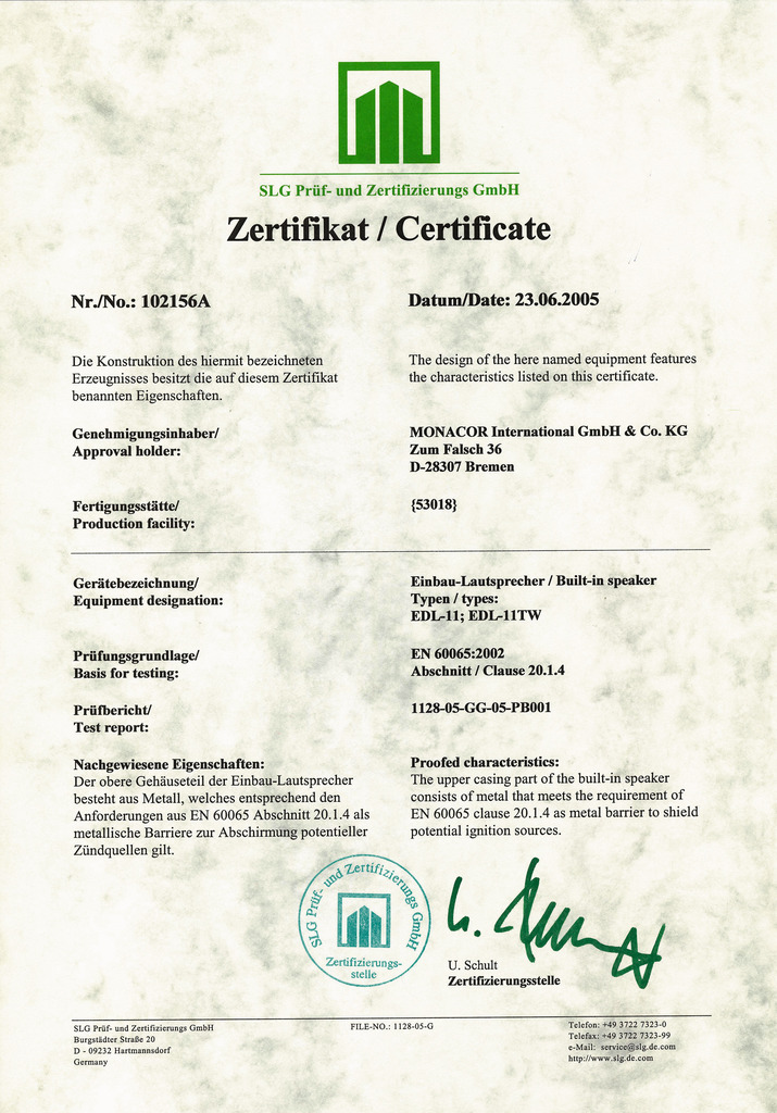 EDL-11TW - Altoparlante PA