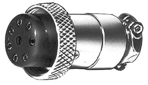 FR2907/2P Socket microphonic flying shielded 2 poles