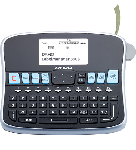 Etichettatrice Dymo Labelmanager 360D Serie D1