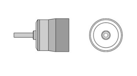 TNR 25 ugello per aria calda tondo Ø 2,5mm, per WTHA 1 T0058768742N Weller