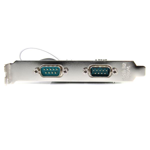 Scheda Adatt Seriale PCI express PCIe Nativa a 2 porte RS-232 con 16950 UART