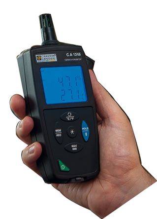 C.A 1246 Thermohygrometer AMRA Chauvin Arnoux P01654246