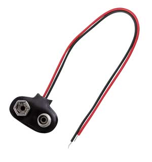 Attacco Per Portapile-Pile 9V A"T" ATP/66-C