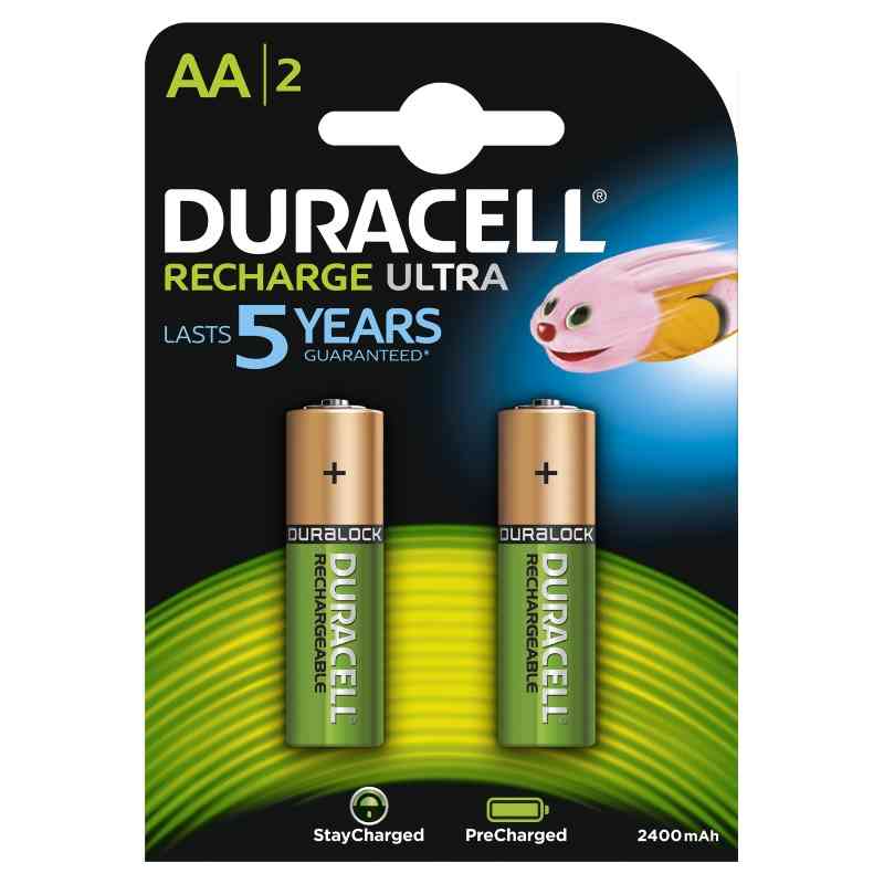 Duracell Precaricata Stilo (AA) 2400 mAh in blister da 2 pile