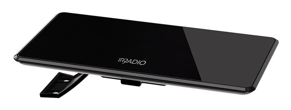 IR-Digital 2 USB Amplified Indoor DVB-T2 Antenna, glossy black color