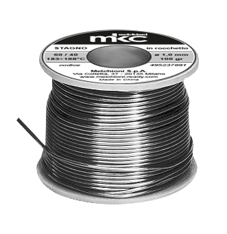 MK6040/1.0/100 - Stagno in rocchetto 60/40 1,0mm 100gr