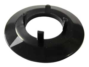 Black End Cap Knob Ø22mm MA/1171