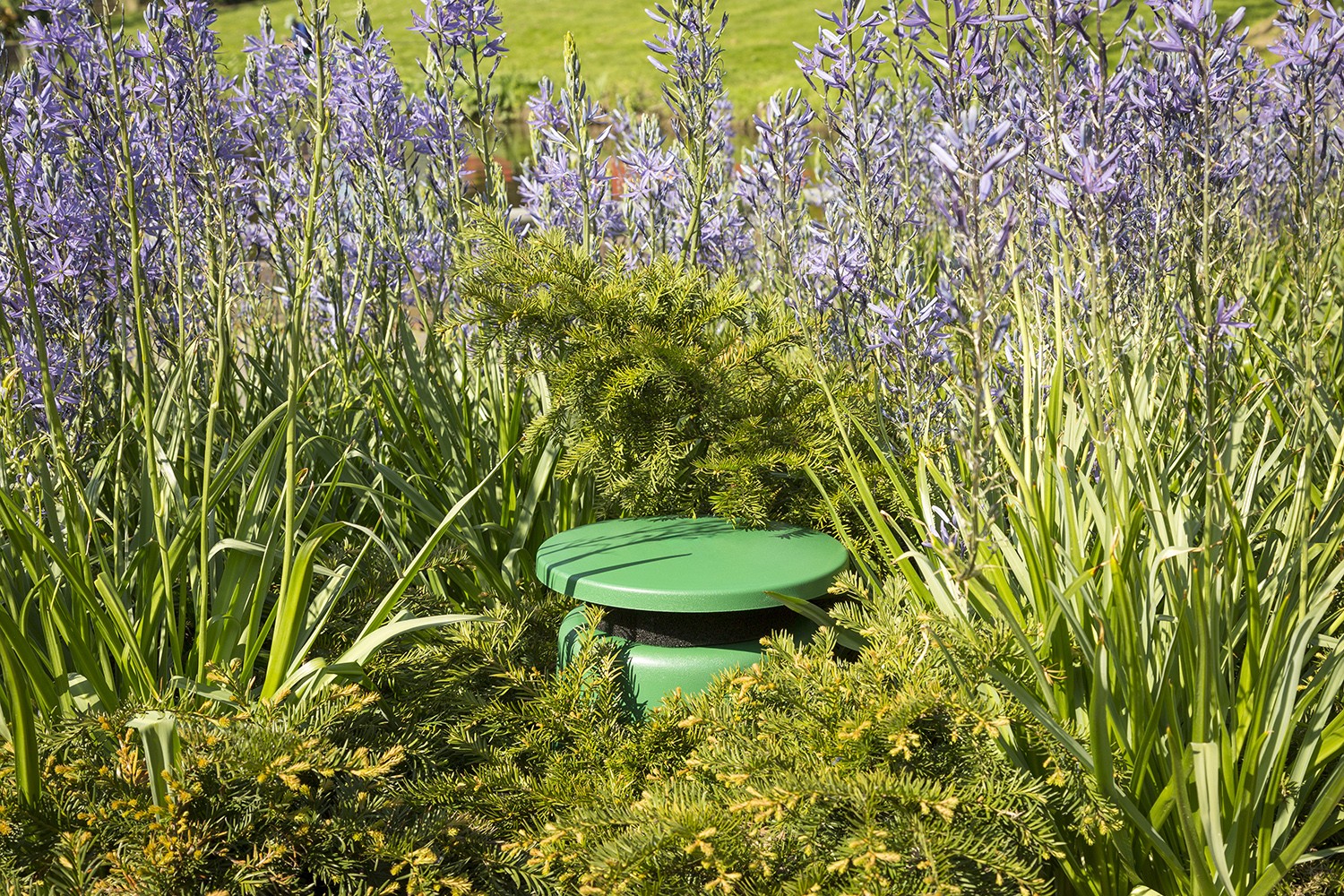 IPX5 Garden Sound Diffuser 30W 100V, green colour, model GS530