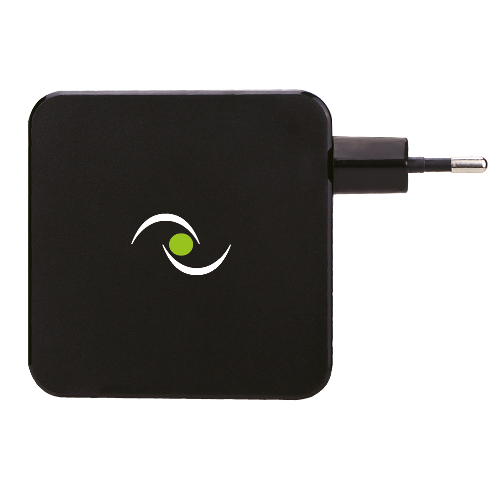 POWER CHARGER USB-C 65W BLACK COLOUR