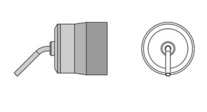 TNRB 17 hot air nozzle Ø 1.7mm x 45° T0058768745N Weller
