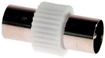 433329588 Adapter coaxial plug  tv - plug  tv ø9,5mm