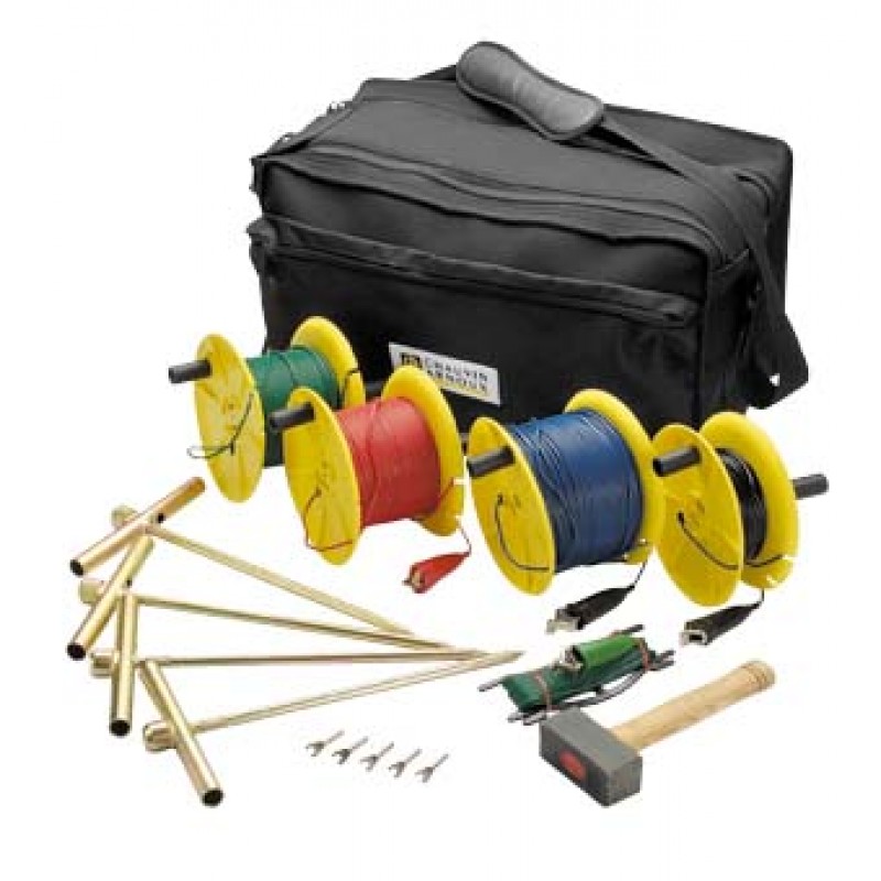 KIT Terra 4P 50m with bag 2x50m 2x30m 1x10m 4 p AMRA Chauvin Arnoux P01102040