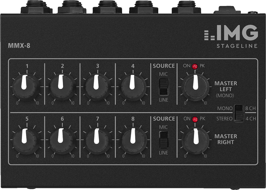 MMX-8 - Mixer per Microfono