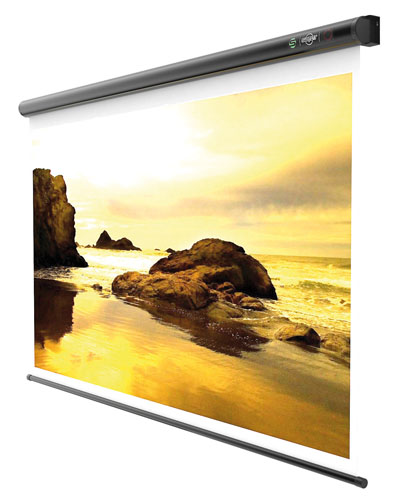 Schermo manuale 180x180 cm - Formato 1:1