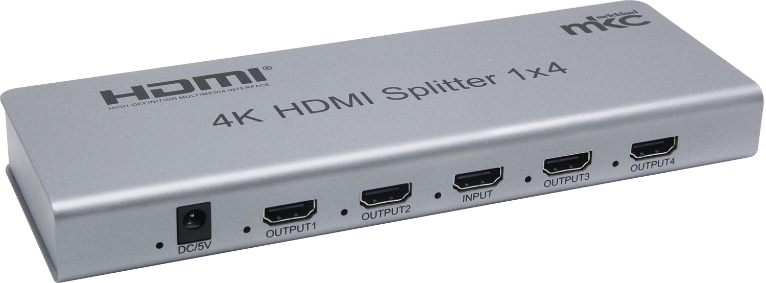 4K 60Hz HDMI Splitter V2.0 EDID 1IN x 4OUT model MK-911-4plus