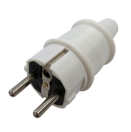 Spina tipo tedesco 16A/250V~ bianca