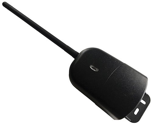 Kit attuatore da esterno ricevitore 2 can, 2 radiocomandi frequenza fissa 433mhz