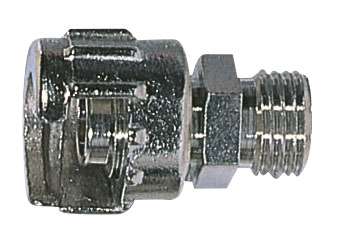 ASTURO 4018211 Fitting with milled nut 3/8" M