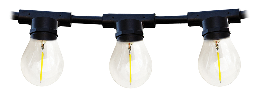 Cordoni portalampade da esterno MIMOSA 10M per 10 punti luce