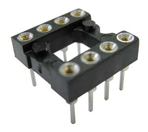 14-Pin Printed Circuit Board Tulip Socket ZT/14-C