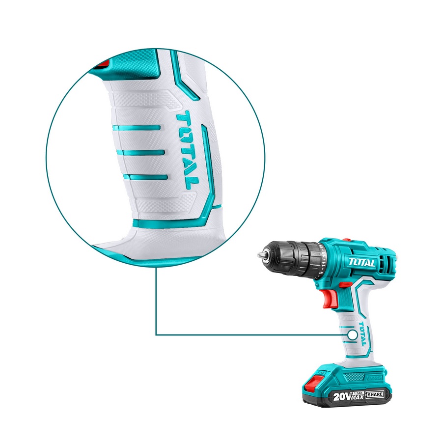 Trapano A Batteria 20V Con 2 Batterie E Valigetta TDLI20012