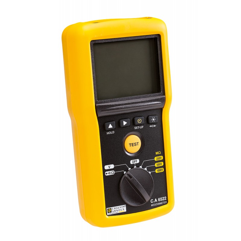 C.A 6522 Digital Megohmmeter 250-500-1000 Vdc AMRA Chauvin Arnoux P01140822