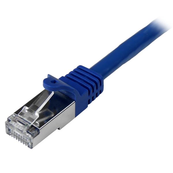 Startech.com N6SPAT2MBL Cavo di rete Cat6 Ethernet Gigabit - Cavo Patch RJ45 SFTP da 2m - Blu
