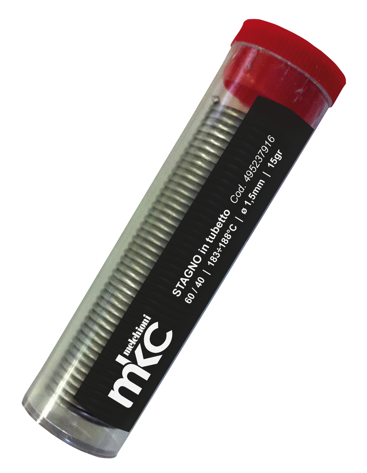 MK6040/1.5/15 - Stagno in tubetto 60/40 1,5mm 15gr