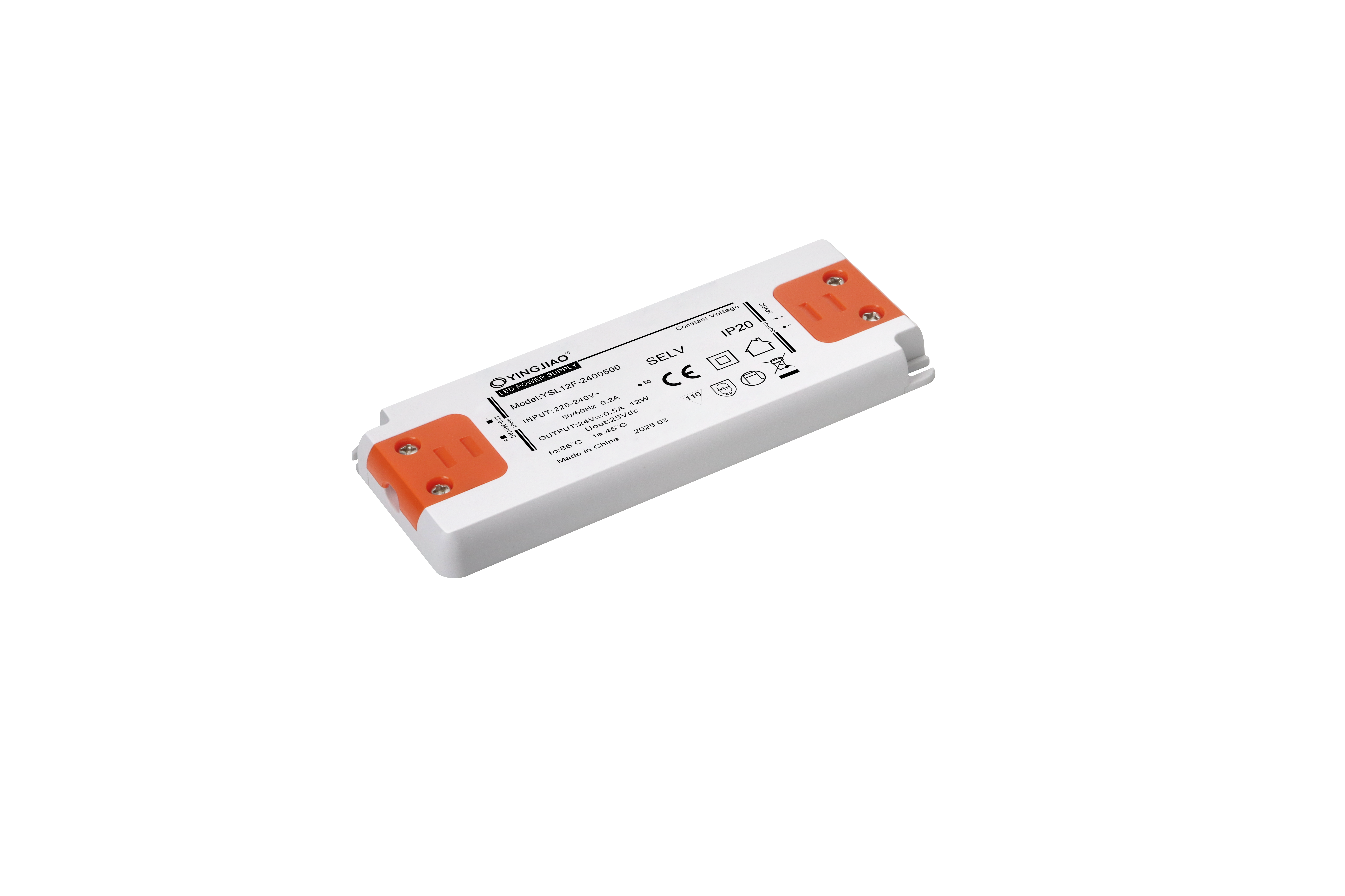 Ultraslim LED Driver Constant Voltage 24V - 12W IP20