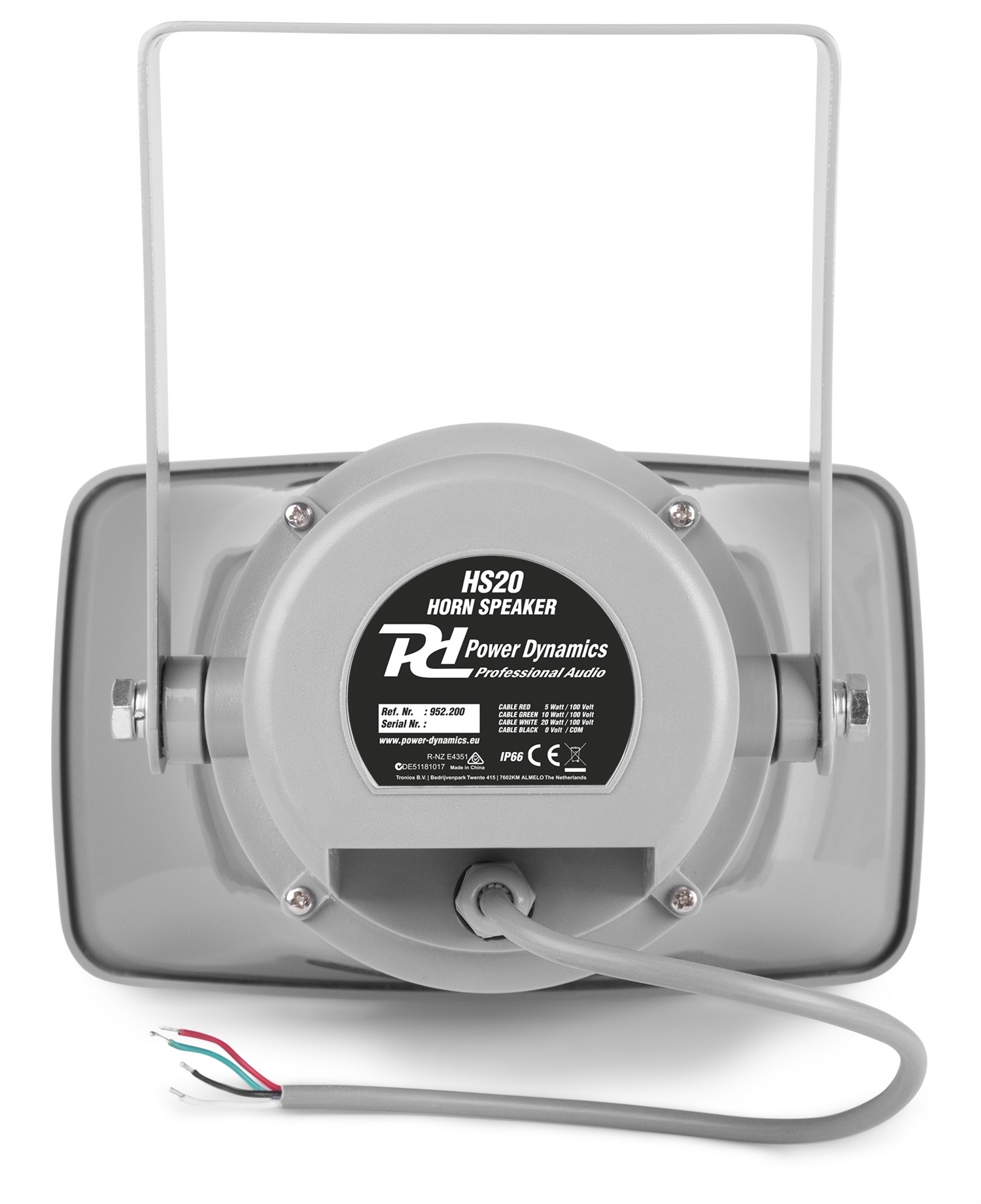 20W 100V Horn Sounder - IPX6 model HS20