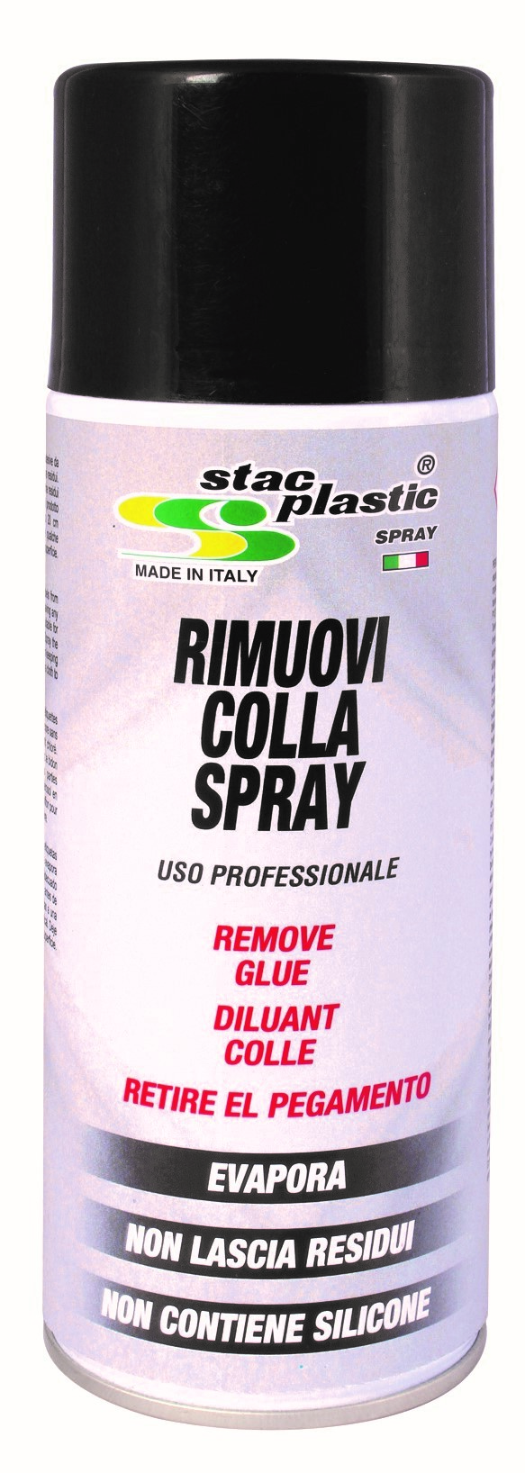 Spray Glue Remover 400ml, Transparent Colourless, A02018 Stac Plastic