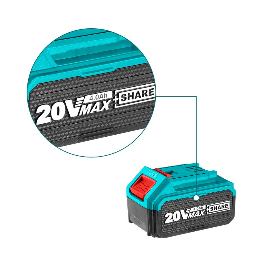 Batteria al Litio 20V - 4Ah One Battery TFBLI2002E