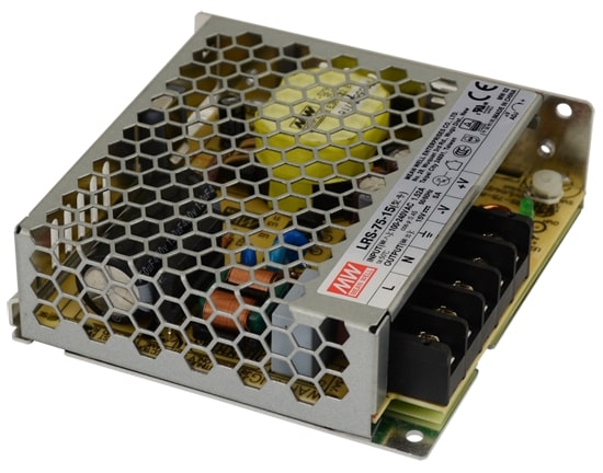 Alimentatore MEANWELL LRS-75-15 15V 75W