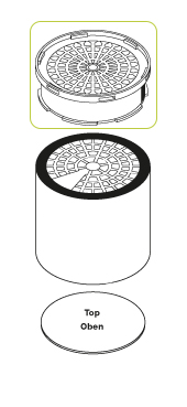 Filtro estrattore fumi di saldatura Weller T0058735757, serie WFE