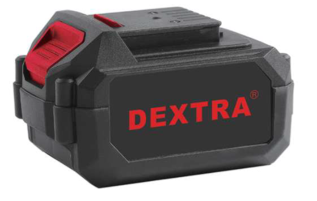 Batteria agli Ioni di Litio 20V 4.0 Ah DEXTRA