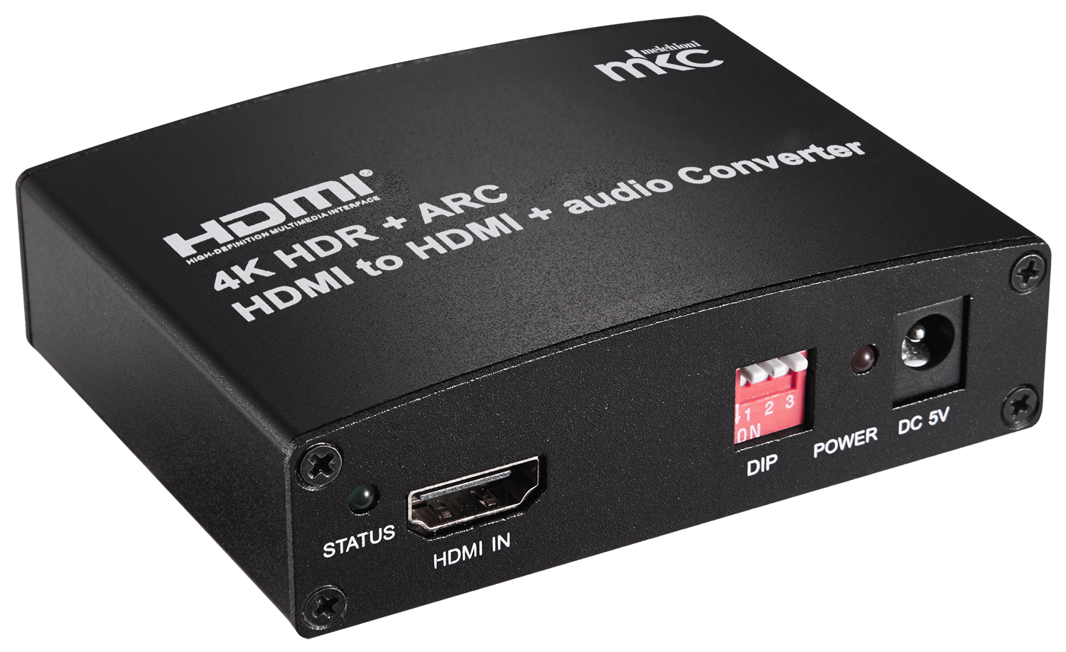 4K 60Hz from pass-through HDMI + audio extractor model MK-HDC03 2.0