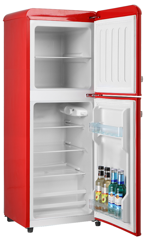 Minifrigo SIBERIA 85 vintage 85L con compressore rosso