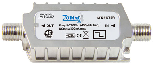 LTCF-0101C -Filtro LTE di linea  con connettori tipo F